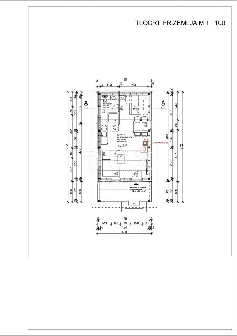 LIKA, KORENICA - Terreno edificabile con progetto