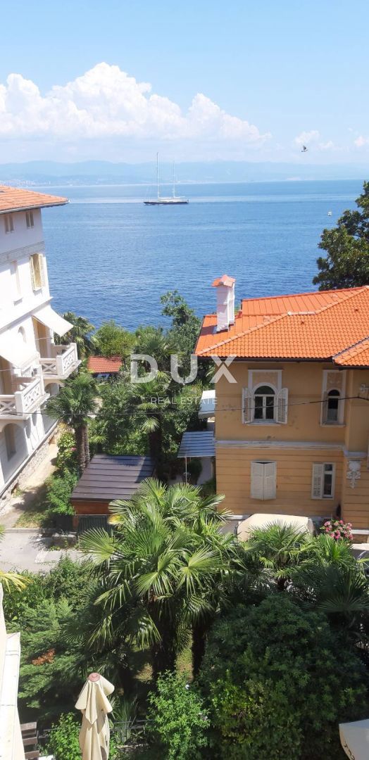 ABBAZIA, LOVRAN - appartamento di 152m2 con una bellissima vista pieno di potenziale
