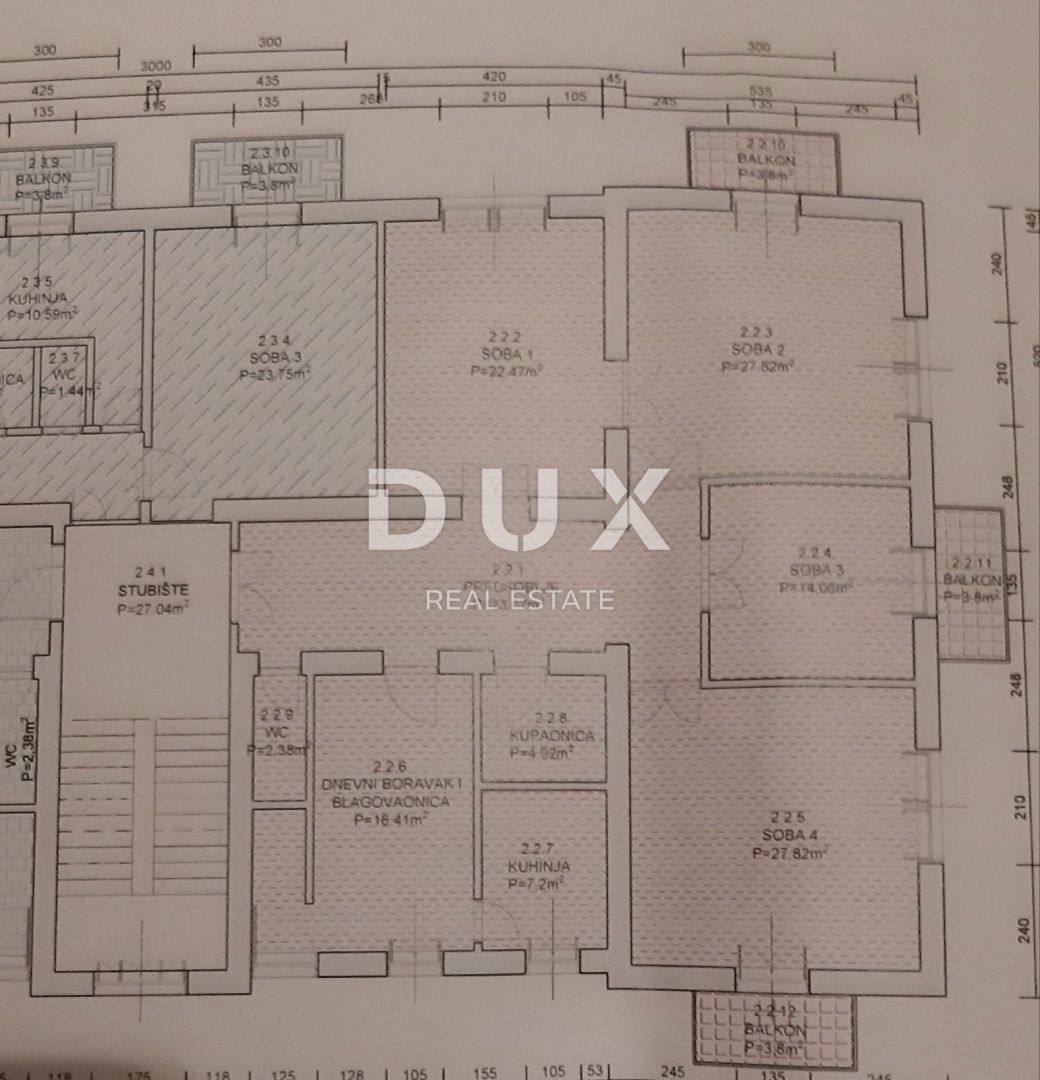 ABBAZIA, LOVRAN - appartamento di 152m2 con una bellissima vista pieno di potenziale