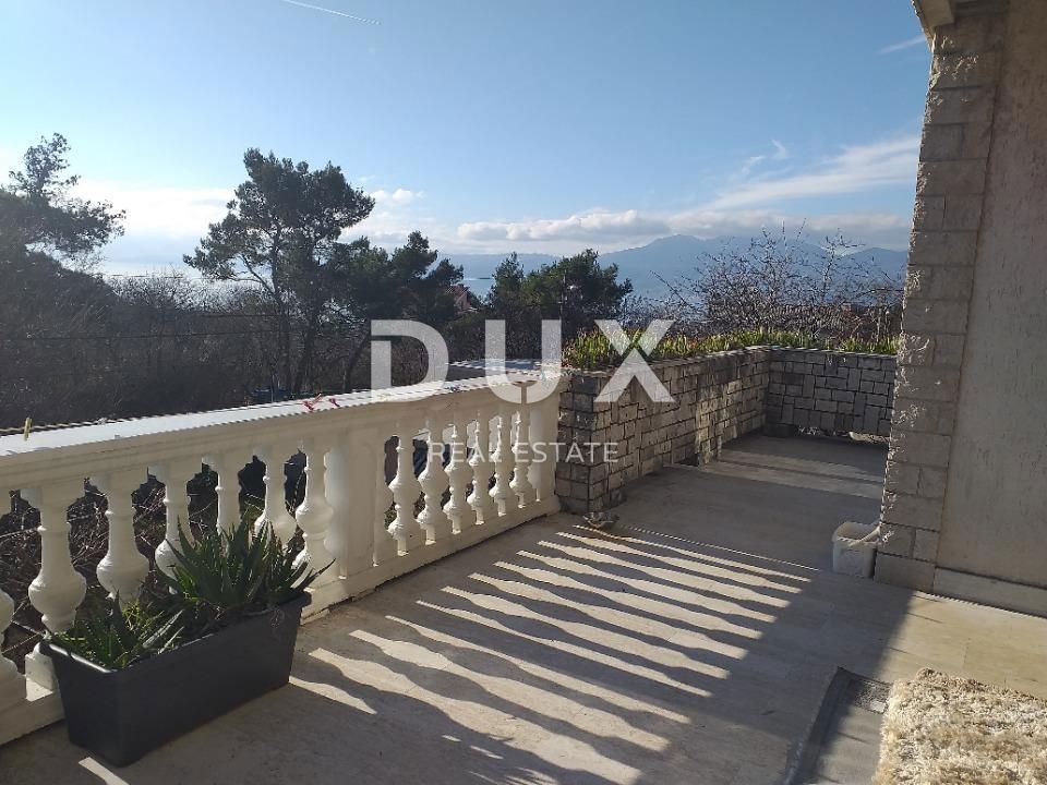 RIJEKA, PEHLIN - Casa con terrazza, giardino e vista mare