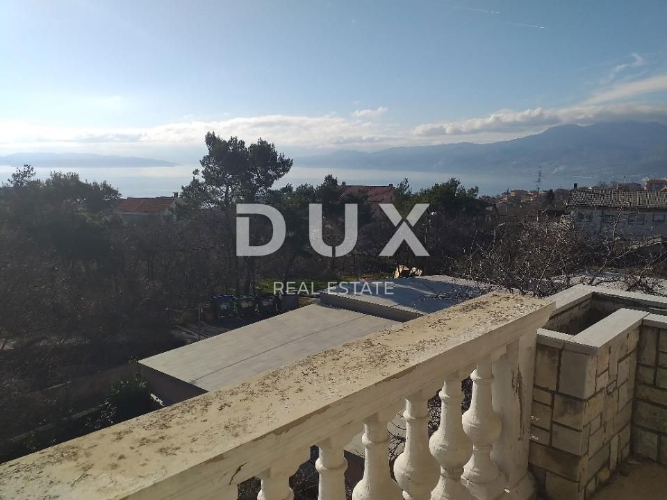 RIJEKA, PEHLIN - Casa con terrazza, giardino e vista mare