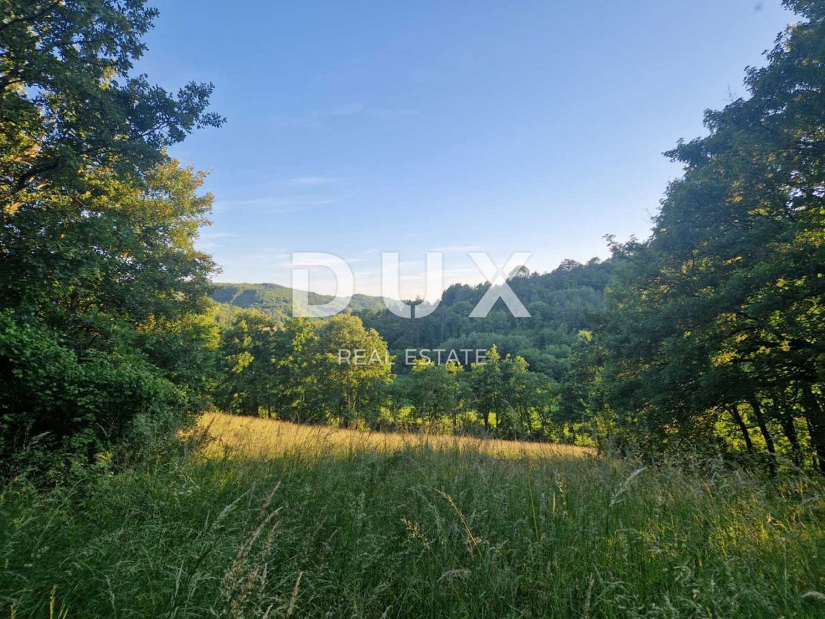 ISTRIA, CEROVLJE - Terreno edificabile con vista panoramica