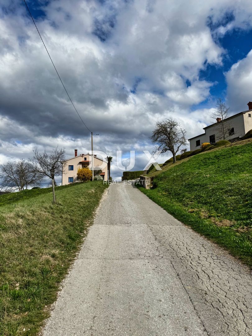 ISTRIA, CEROVLJE - Terreno edificabile con vista panoramica