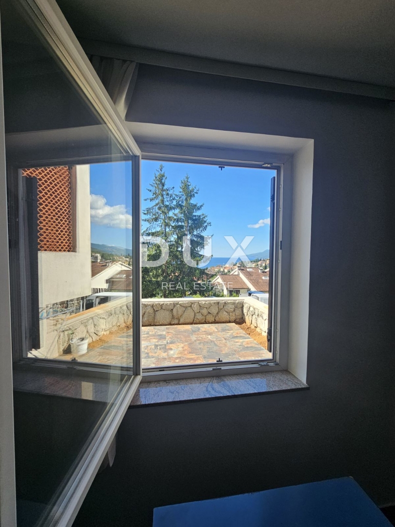OPATIJA, VOLOSKO - appartamento 108m2, soggiorno + 3 camere da letto, piano terra rialzato, vista mare