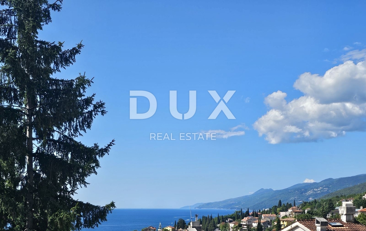 OPATIJA, VOLOSKO - appartamento 108m2, soggiorno + 3 camere da letto, piano terra rialzato, vista mare