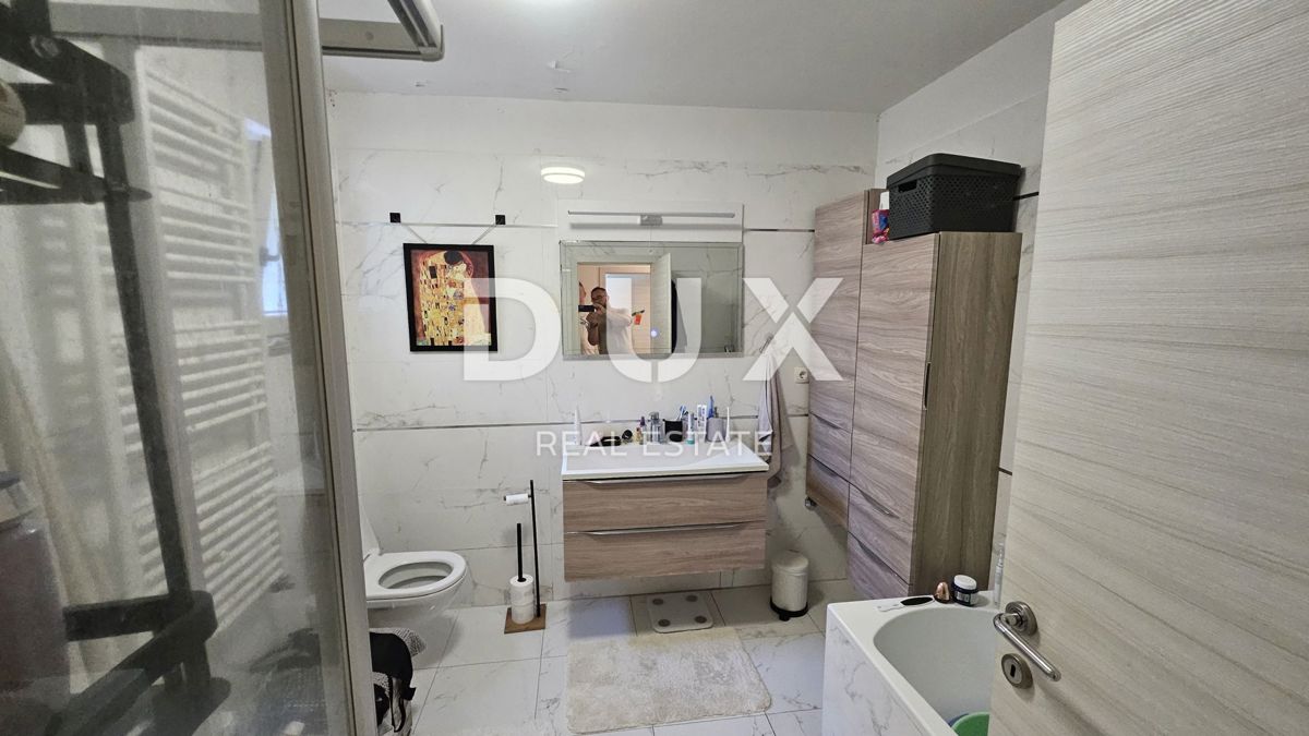 KASTAV - nuovo edificio, bellissimo appartamento di 111 m2 con 3 camere da letto + soggiorno e giardino