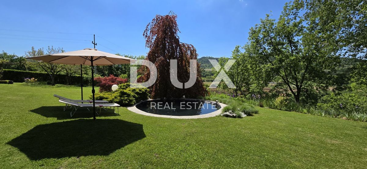 ISTRIA, PAZIN - Casa familiare immersa nella natura con un giardino curato, vista sul verde