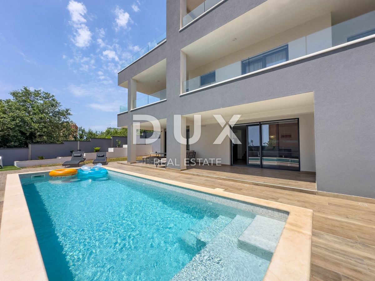 ISTRIA, MEDULIN - Nuovo edificio moderno con splendida vista sul mare