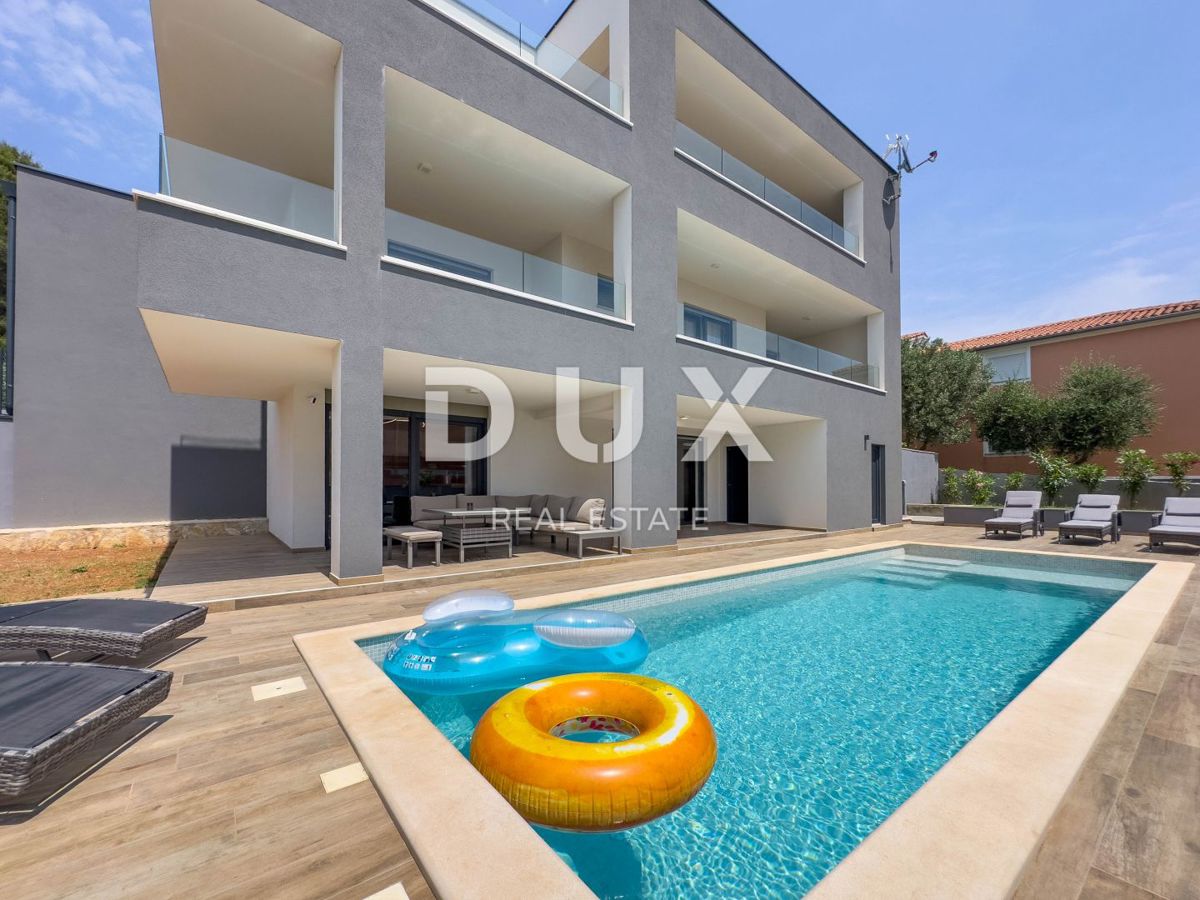 ISTRIA, MEDULIN - Nuovo edificio moderno con splendida vista sul mare