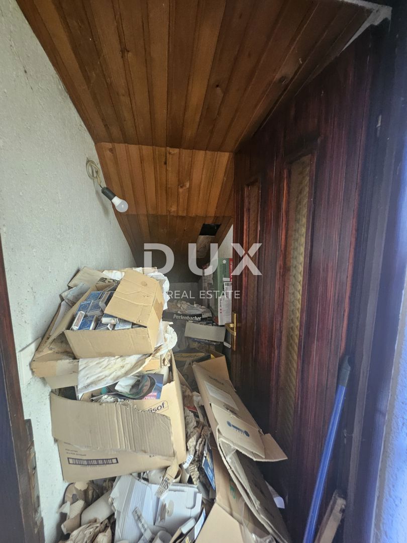 OPATIJA, IKA - appartamento 63m2, soggiorno + 1 camera da letto, 2° piano con vista mare e grande terrazza + giardino ca. 125m2