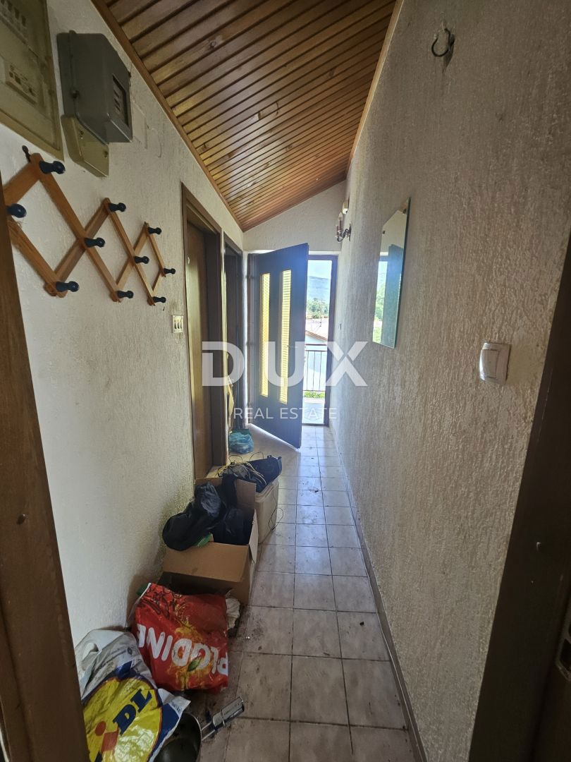 OPATIJA, IKA - appartamento 63m2, soggiorno + 1 camera da letto, 2° piano con vista mare e grande terrazza + giardino ca. 125m2