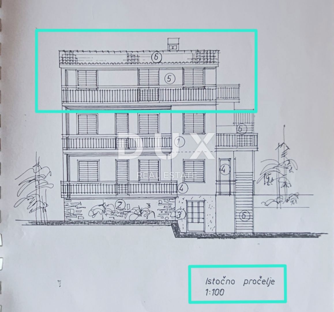 OPATIJA, IKA - appartamento 63m2, soggiorno + 1 camera da letto, 2° piano con vista mare e grande terrazza + giardino ca. 125m2