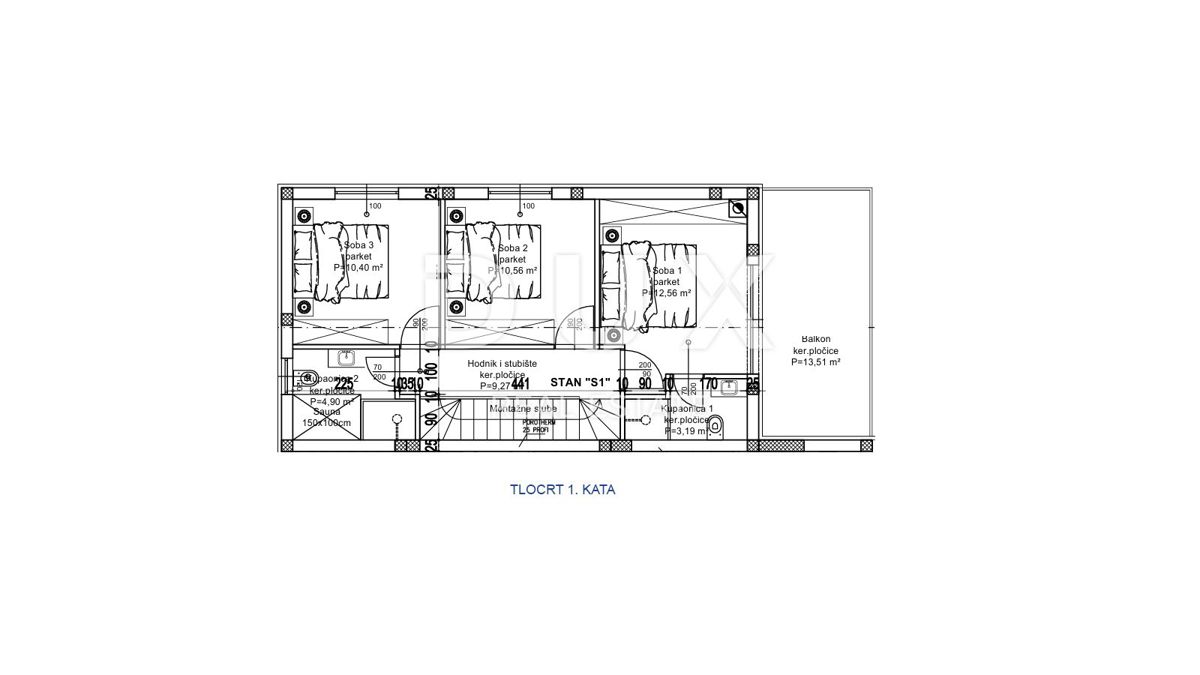 Appartamento Ika, Opatija - Okolica, 127m2