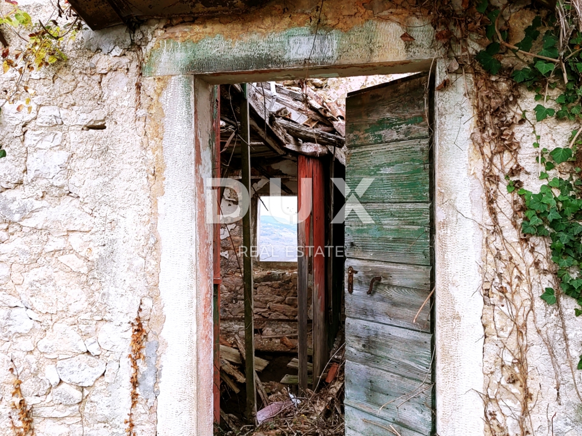 ISTRIA, VIŽINADA - Ampio terreno con permesso di costruire e progetto preliminare