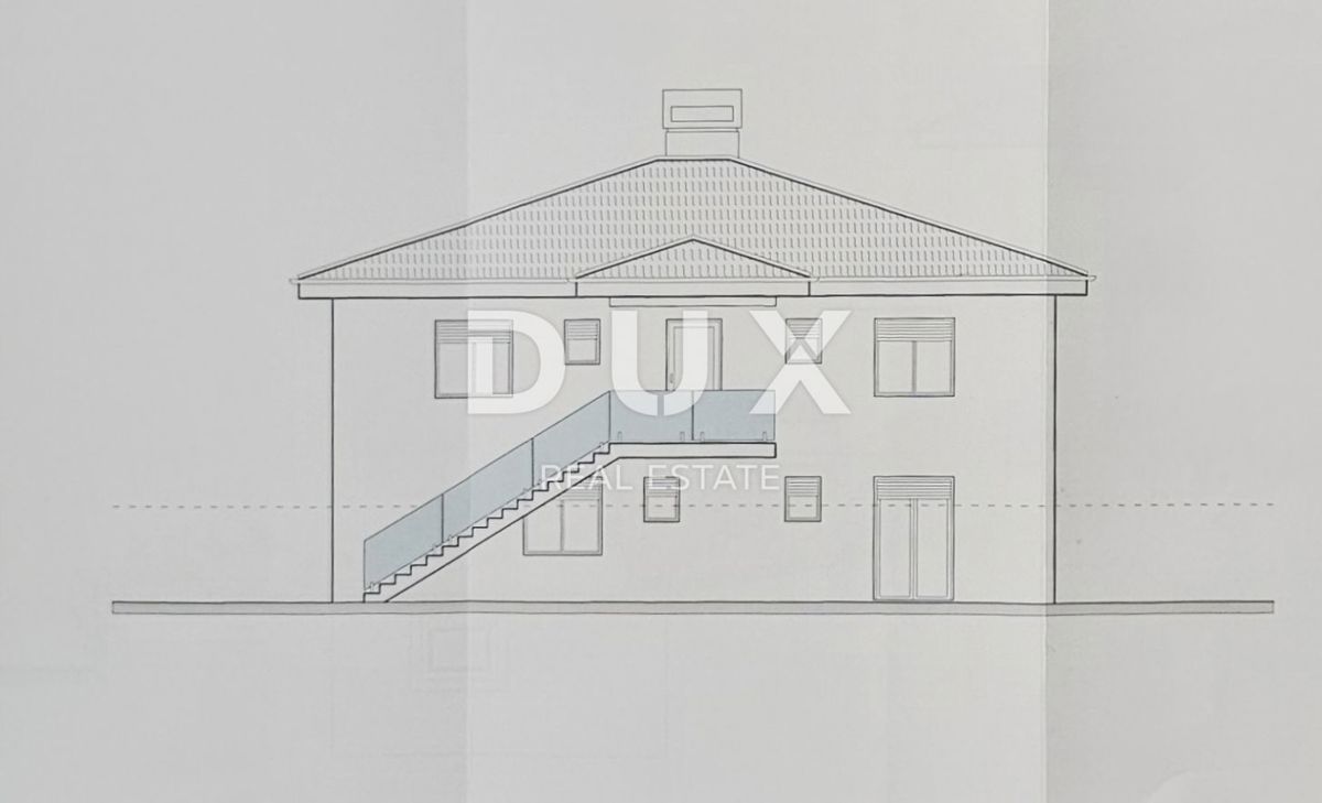 ABBAZIA, LOVRAN - villa 387m2 con vista panoramica sul mare e piscina + area 1200m2