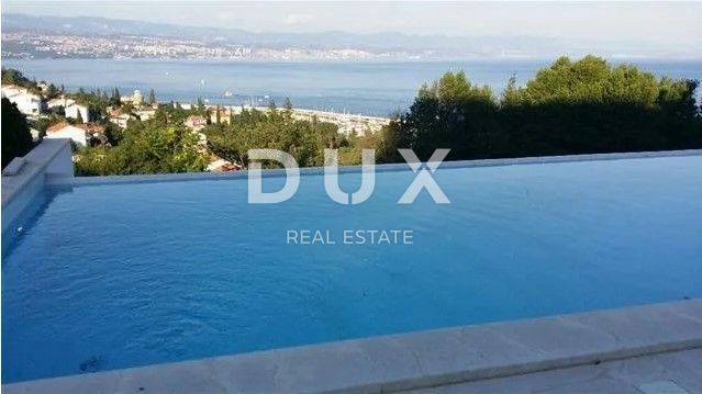 OPATIJA, IČIĆI - Esclusiva villa 600m2 con 2 piscine e vista panoramica sul mare