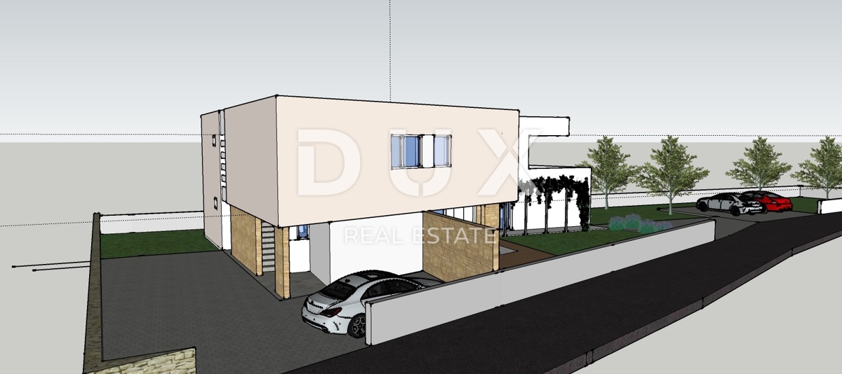 ZADAR, SUKOŠAN – Terreno edificabile a 250 m dal mare!