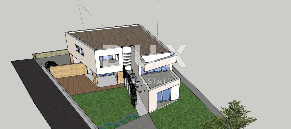 ZADAR, SUKOŠAN – Terreno edificabile a 250 m dal mare!