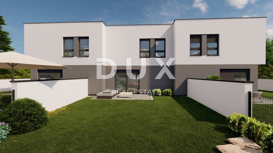 DUGO SELO - Moderna casa bifamiliare a basso consumo energetico, 120,78 m² NKP