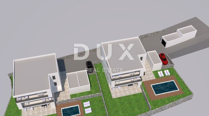 ISOLA DI RAB, BANJOL - Appartamento con 2 camere da letto + soggiorno in un nuovo edificio con garage privato!