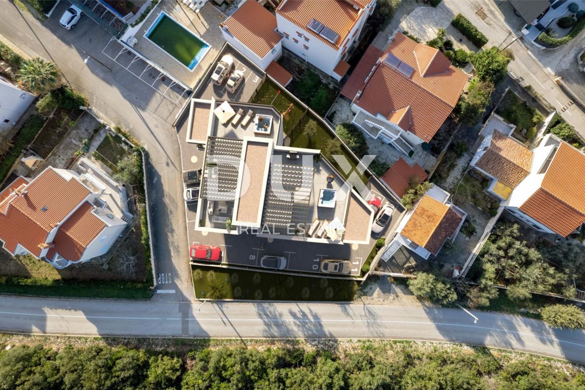 ZADAR, PETRČANE - Attico in costruzione con splendida vista a 150 m dal mare S4