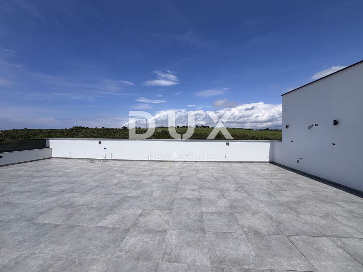 ZADAR, PETRČANE - Attico in costruzione con splendida vista a 150 m dal mare S4