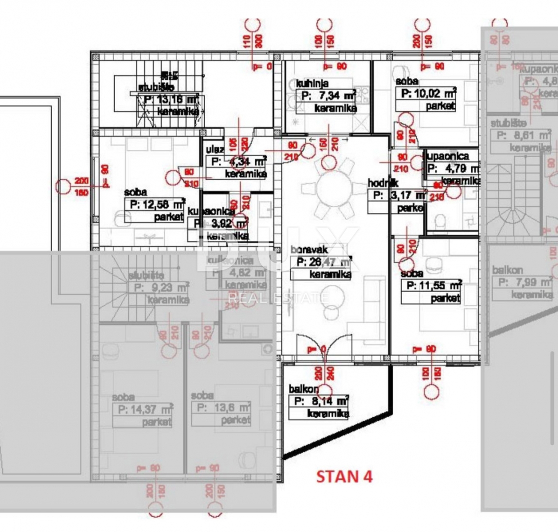 NOVI VINODOLSKI, POVILE - Appartamenti in un nuovo edificio in una POSIZIONE OTTIMA!