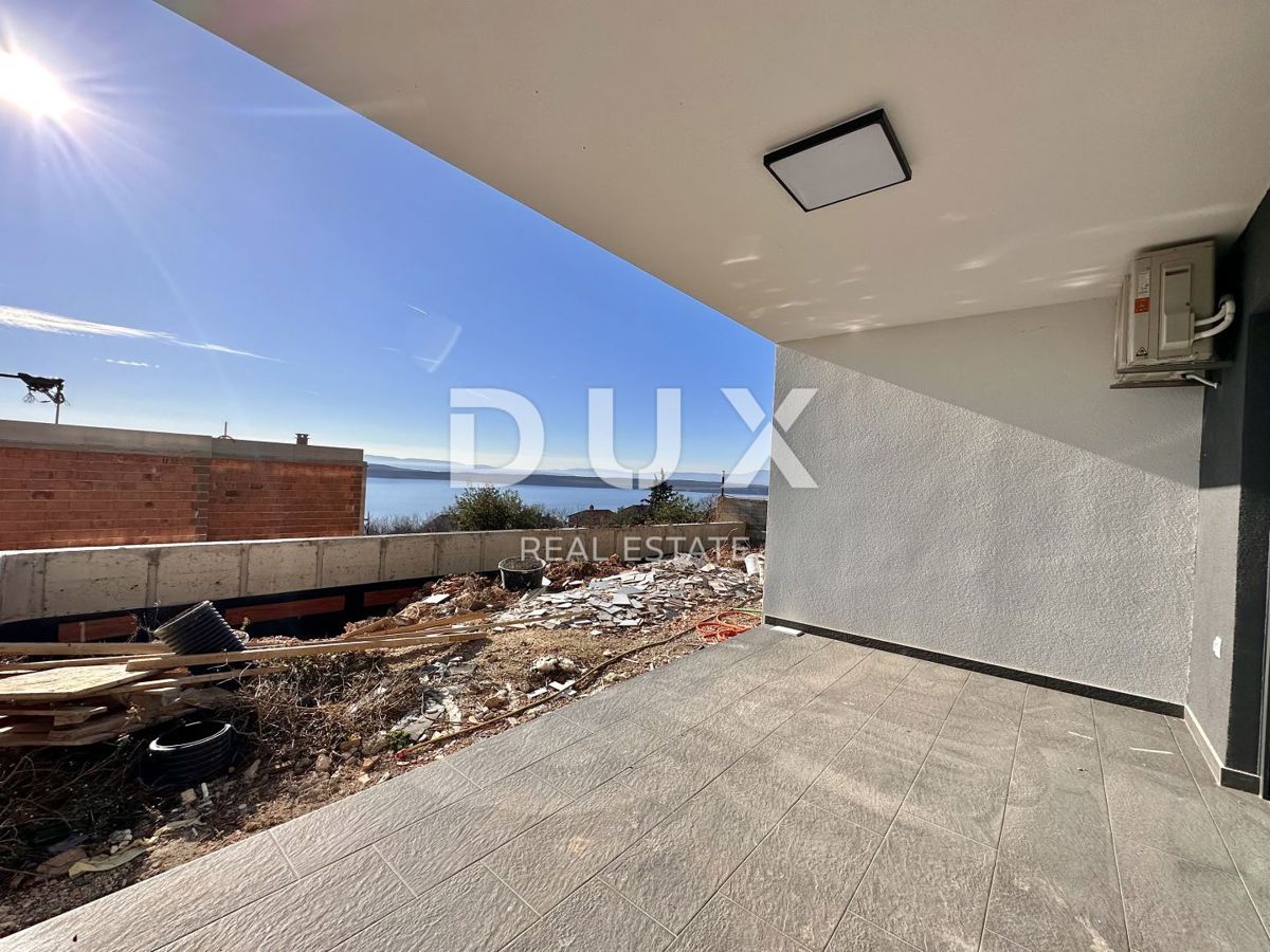 CRIKVENICA - Appartamento duplex, 101 m2, vista mare!