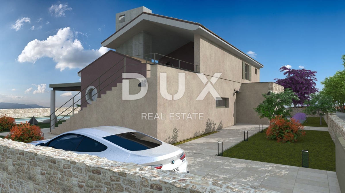 ISTRIA, SVETVINČENAT - Villa da sogno in Istria con piscina e panorama su Brioni!