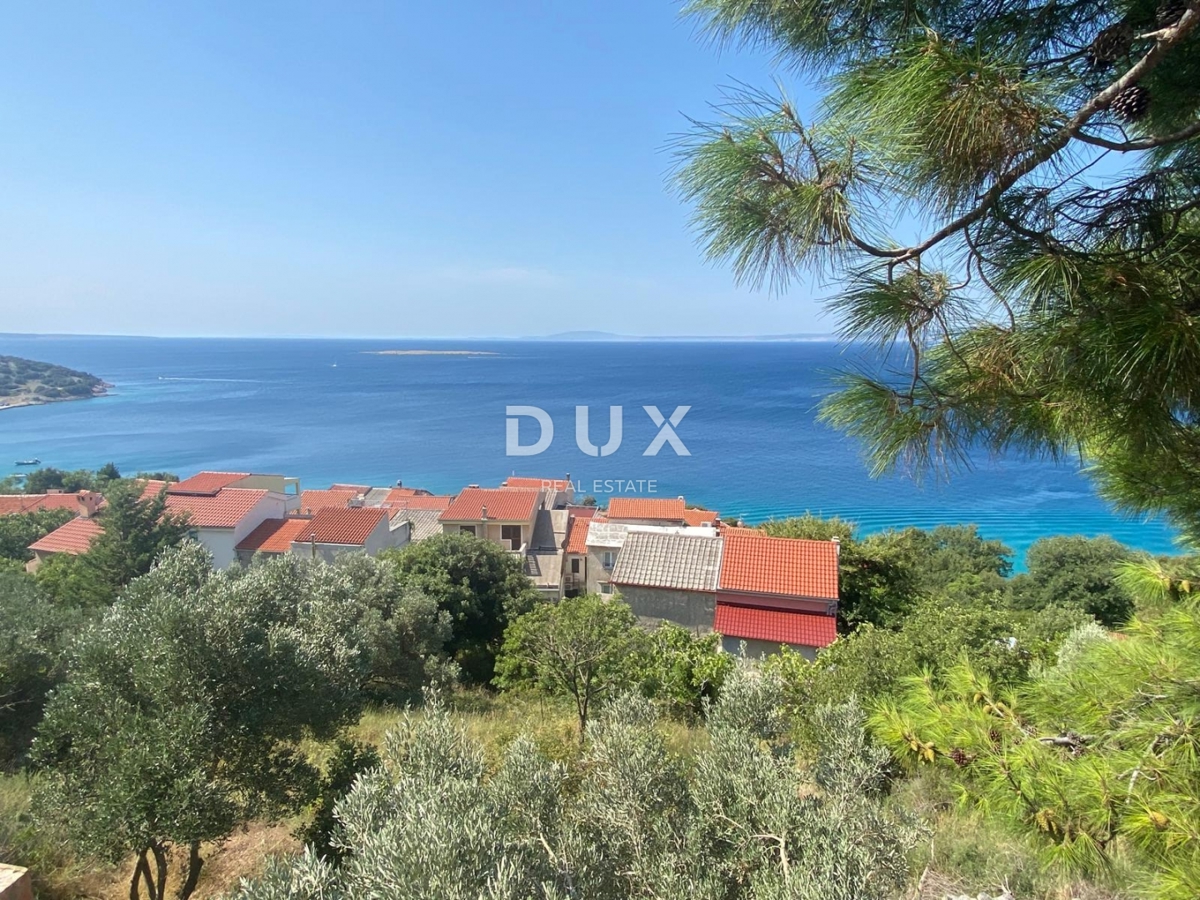ISOLA DI KRK, STARA BAŠKA - casa con vista panoramica sul mare! OPPORTUNITÀ!