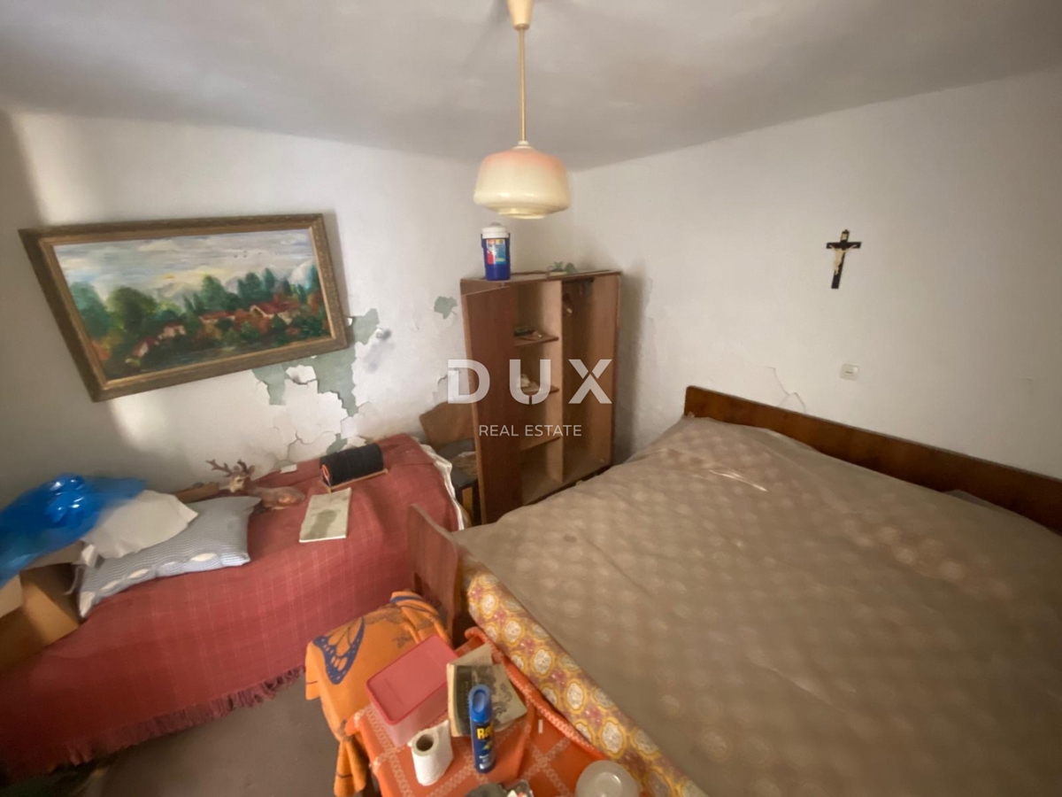 ISOLA DI KRK, STARA BAŠKA - casa con vista panoramica sul mare! OPPORTUNITÀ!