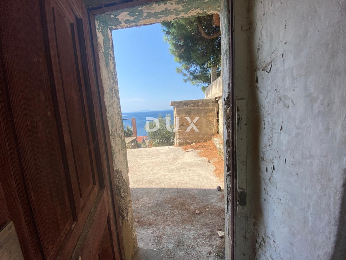 ISOLA DI KRK, STARA BAŠKA - casa con vista panoramica sul mare! OPPORTUNITÀ!