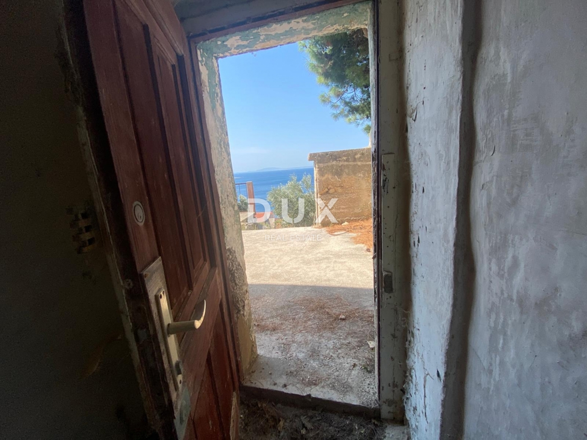 ISOLA DI KRK, STARA BAŠKA - casa con vista panoramica sul mare! OPPORTUNITÀ!