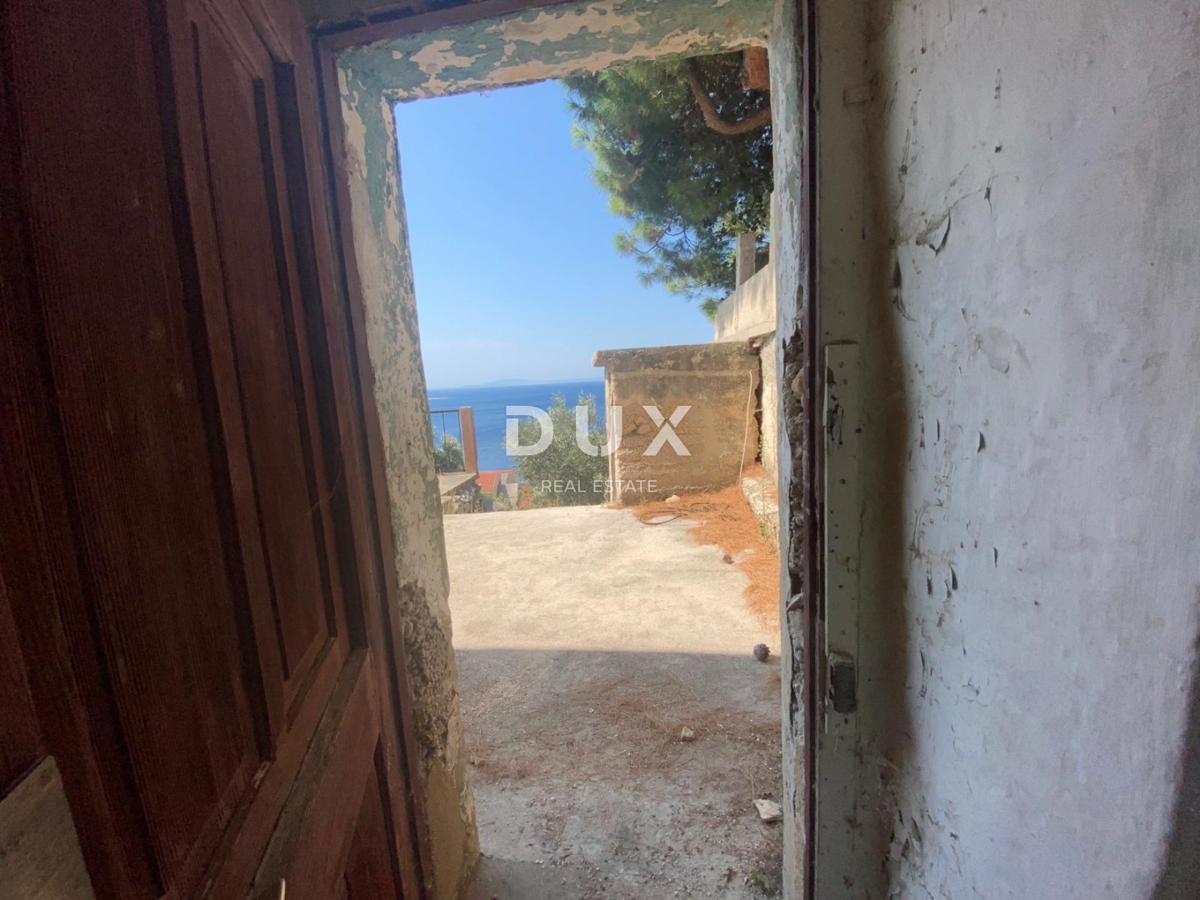 ISOLA DI KRK, STARA BAŠKA - casa con vista panoramica sul mare! OPPORTUNITÀ!