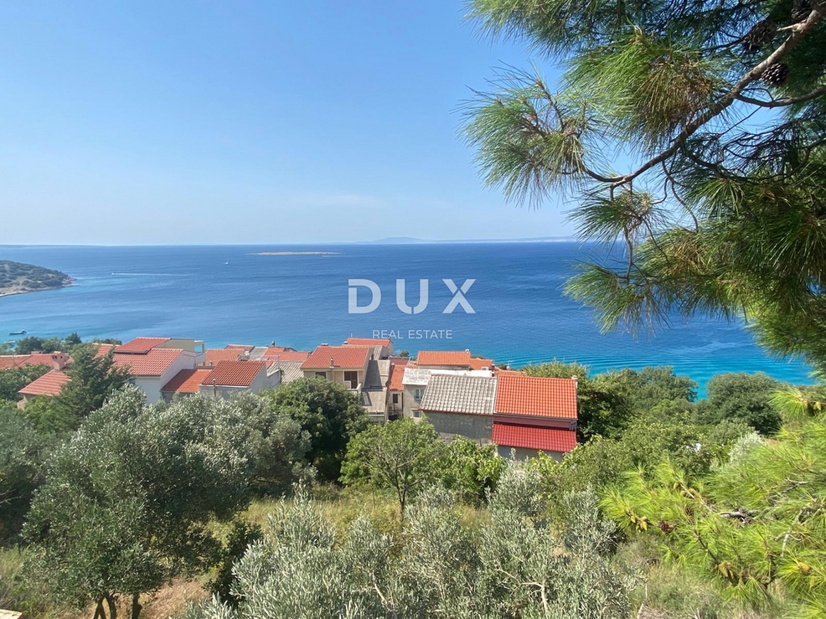 ISOLA DI KRK, STARA BAŠKA - casa con vista panoramica sul mare! OPPORTUNITÀ!