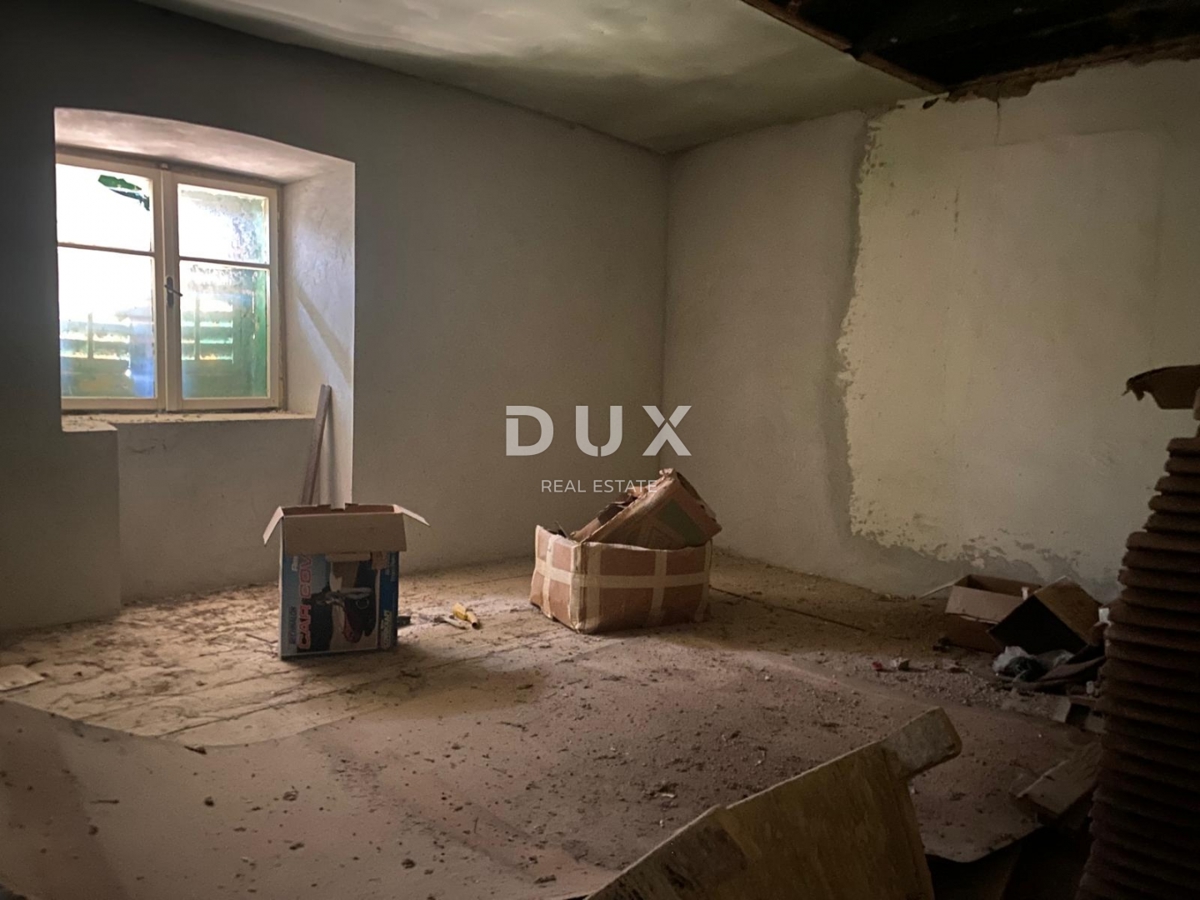 ISOLA DI KRK, STARA BAŠKA - casa con vista panoramica sul mare! OPPORTUNITÀ!