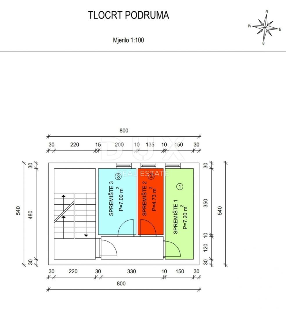 MATULJI, JUŠIĆI, JURDANI - appartamento al piano terra di 84,06 m2 in un nuovo edificio DB+2S con giardino