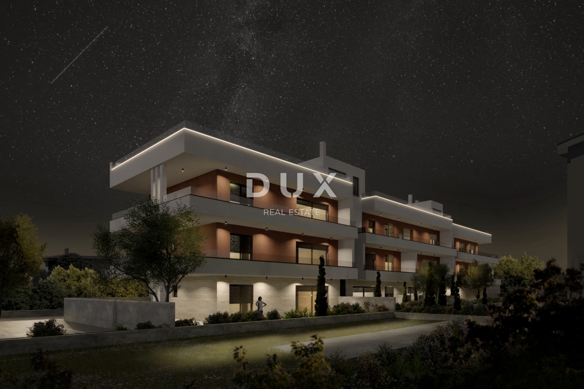 ZADAR, ZATON - Nuovo edificio con giardino a 45 metri dalla spiaggia! A3