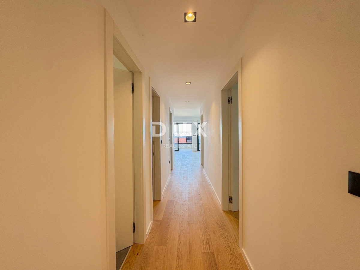 ABBAZIA, CENTRO - lussuoso appartamento in un nuovo edificio con garage e vista panoramica sul mare