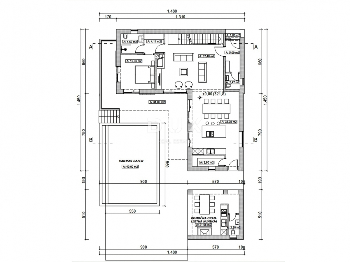 ISTRIA, VIŠNJAN - Casa con piscina ai margini del villaggio