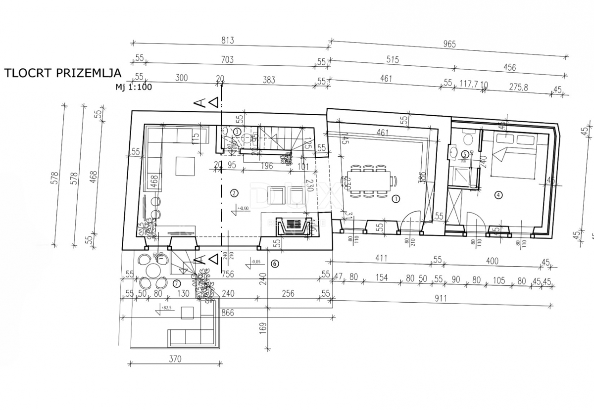 ISTRIA, SVETI LOVREČ - Casa in pietra con piscina