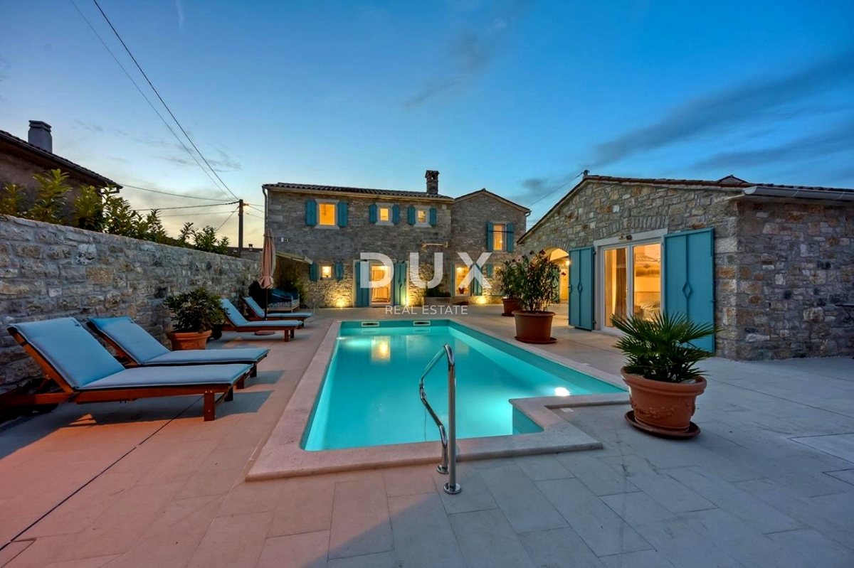 ISTRIA, SVETI LOVREČ - Casa in pietra con piscina