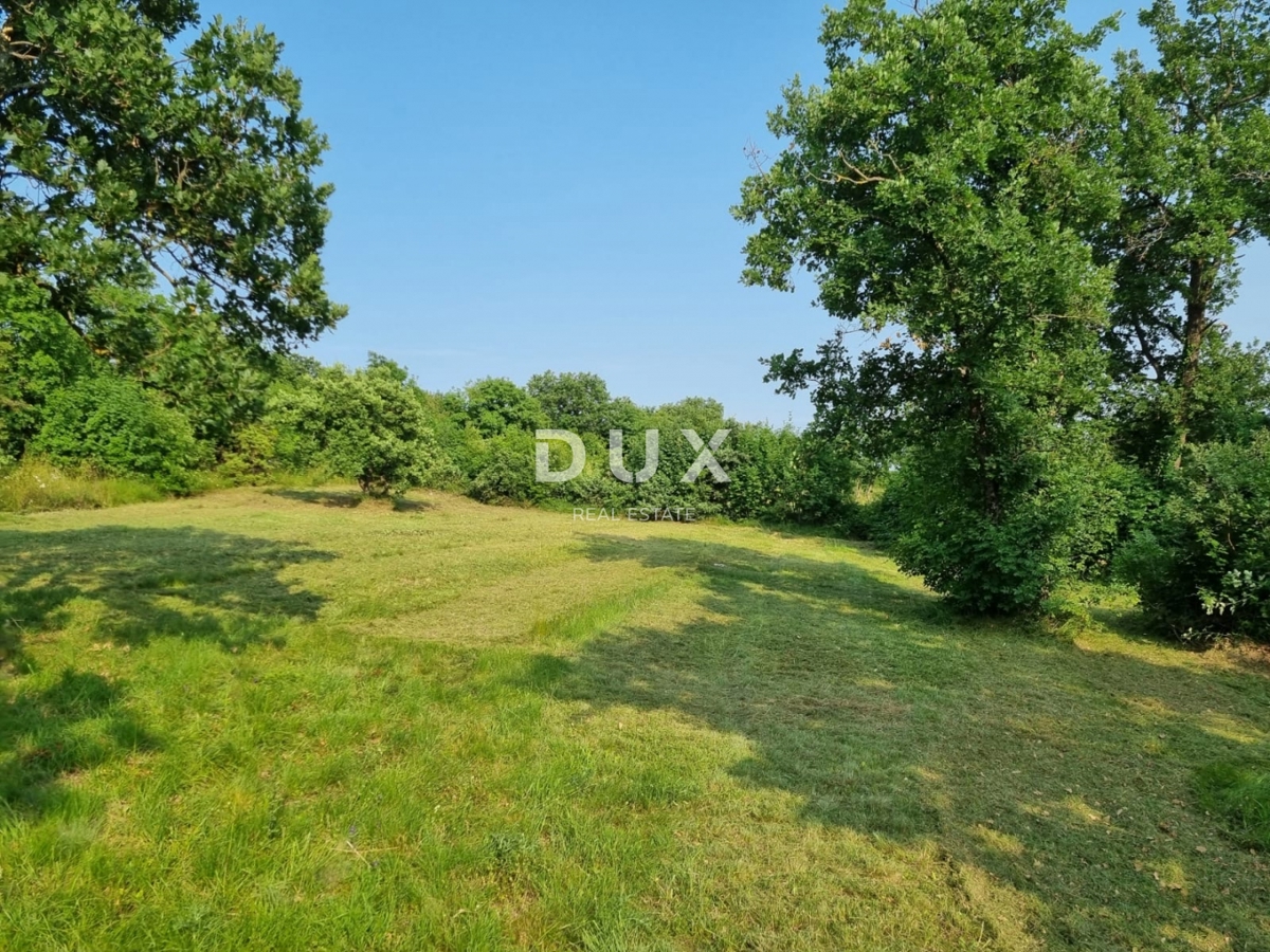 ISTRIA, BARBAN - Terreno edificabile con permesso di costruire per una casa bifamiliare con piscina