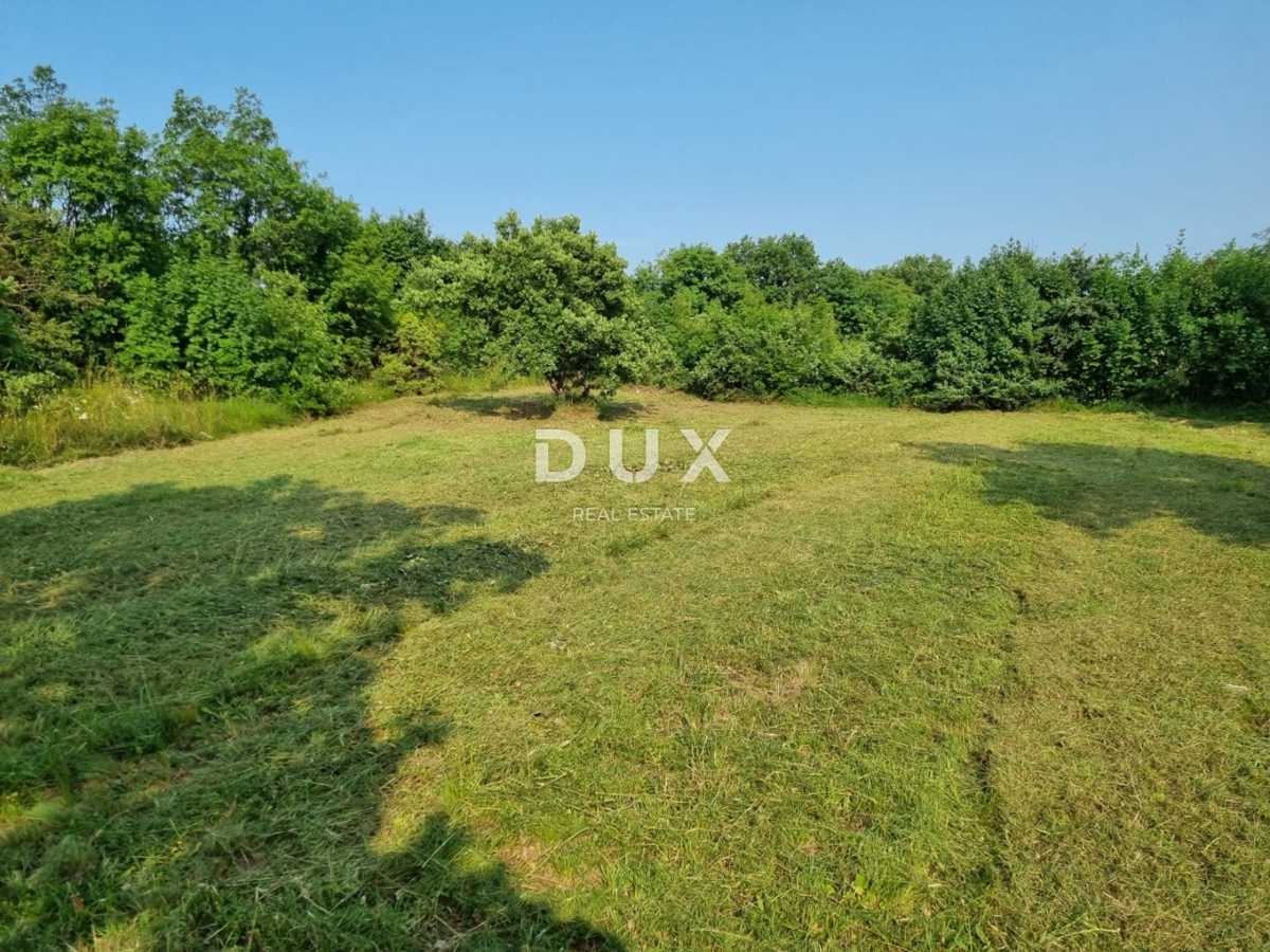 ISTRIA, BARBAN - Terreno edificabile con permesso di costruire per una casa bifamiliare con piscina