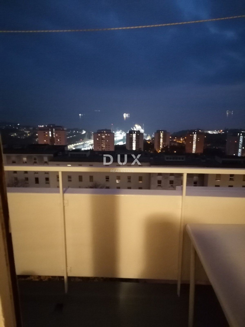 RIJEKA, GORNJA VEŽICA - appartamento 35 m2 con vista mare