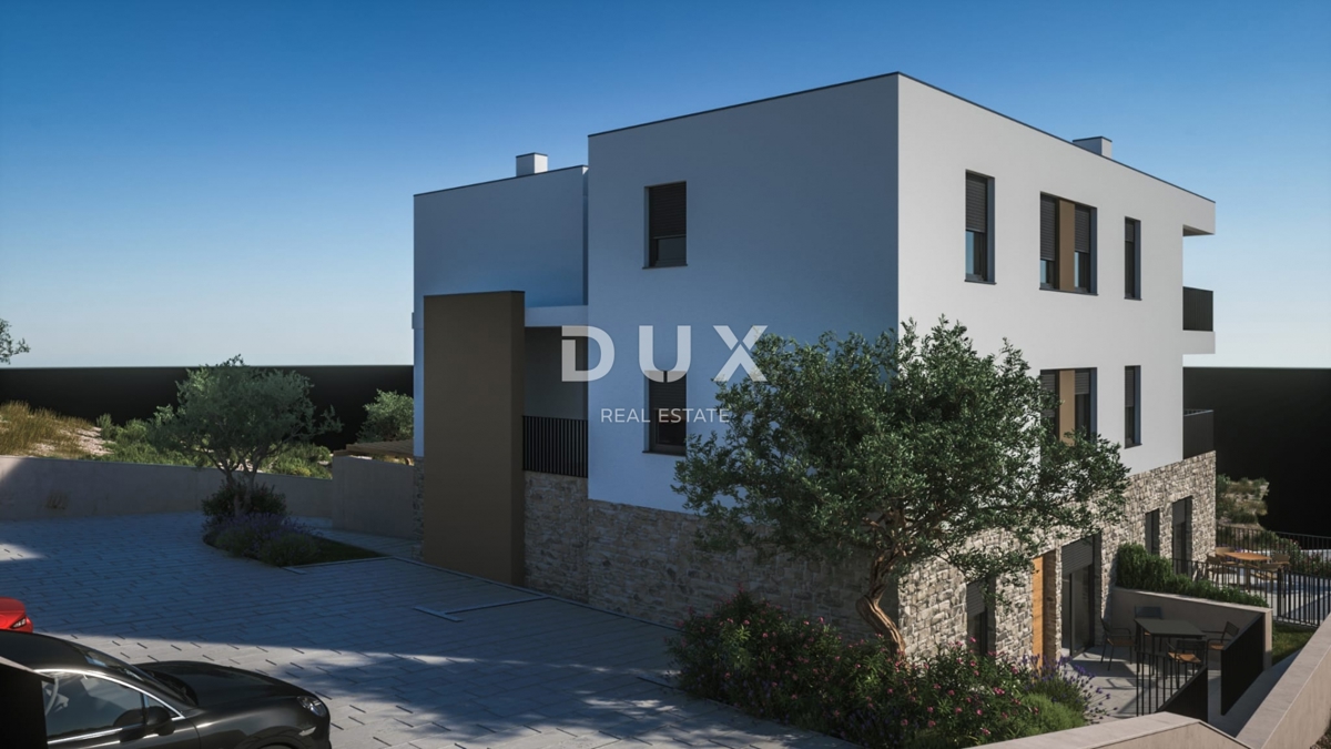 ŠIBENIK, ŽABORIĆ - Bellissimo appartamento con due camere da letto in un nuovo edificio con vista sul mare