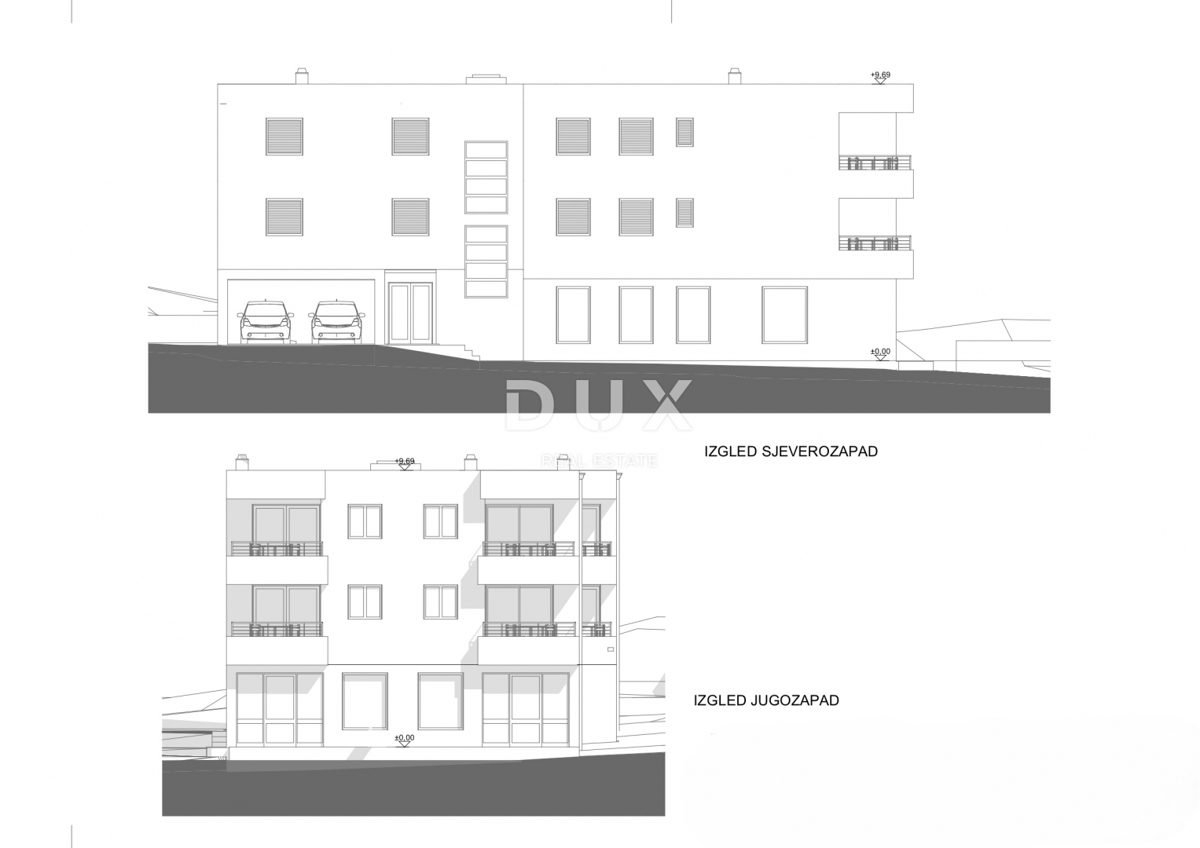 VIŠKOVO, MARINIĆI - Appartamento di 2 locali + soggiorno in un edificio nuovo di qualità