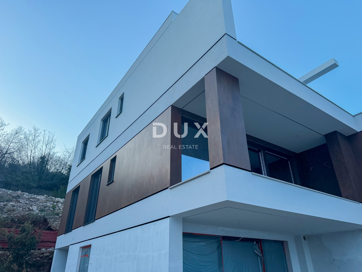 ABBAZIA, LOVRAN - attico di lusso in un complesso residenziale boutique con vista panoramica sul mare