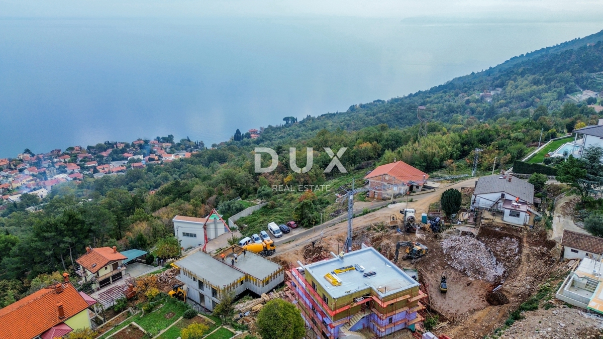 ABBAZIA, LOVRAN - attico di lusso in un complesso residenziale boutique con vista panoramica sul mare