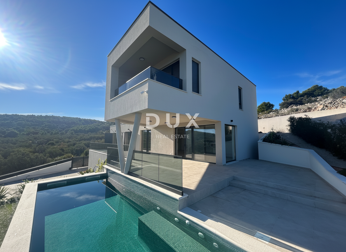 ISOLA DI MURTER, BETINA - Villa moderna con piscina e vista mare